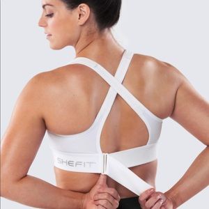 White Shefit Ultimate Sports Bra